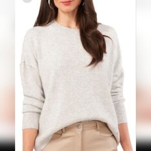 Vince Camuto Womens Crewneck Sweater